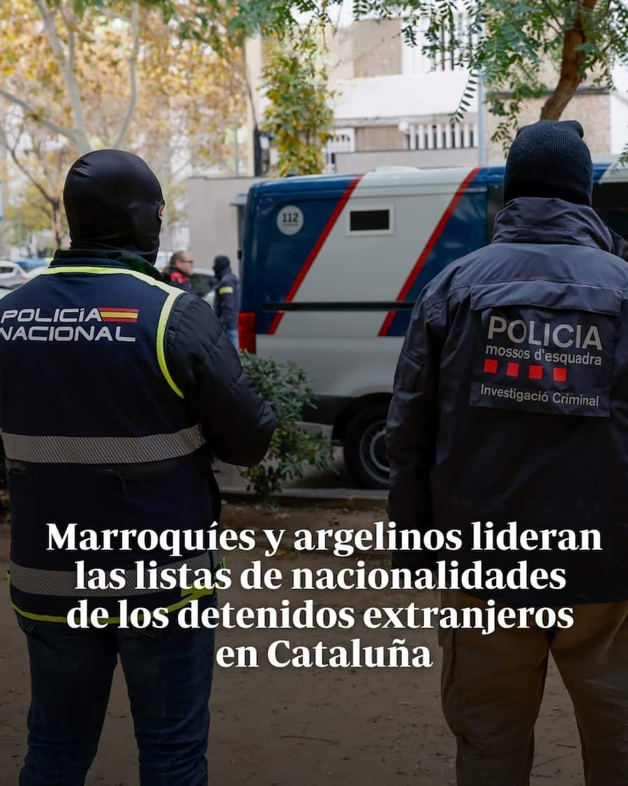 los detenidos en Cataluña son extranjeros