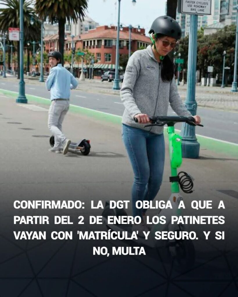 seguro obligatorio para patinete